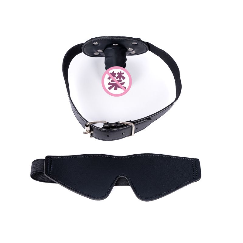 SM Erstickender, abnehmbarer Ballknebel, All-Inclusive-Kopfbedeckung, sensorische Deprivation, BDSM-Queen-Training, männliche und weibliche Sklavin_voghion.com