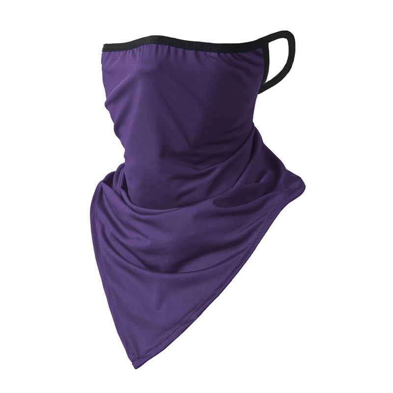 LazyZoom Cycling Mask Sports Ear Hanging Ice Silk Triangle Scarf Unisex Outdoor Multi-functional Sun Protection Face Towel_voghion.com