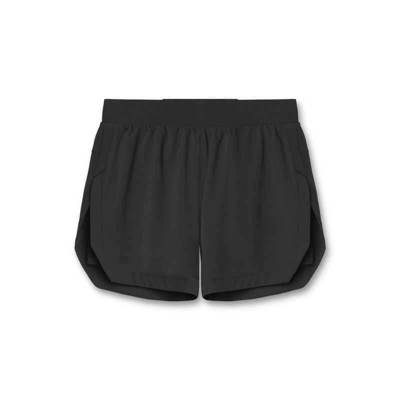 Shorts de gimnasio de 12,7 cm para hombre: malla transpirable para entrenamiento de verano (tejido elástico, secado rápido y ligero)_voghion.com