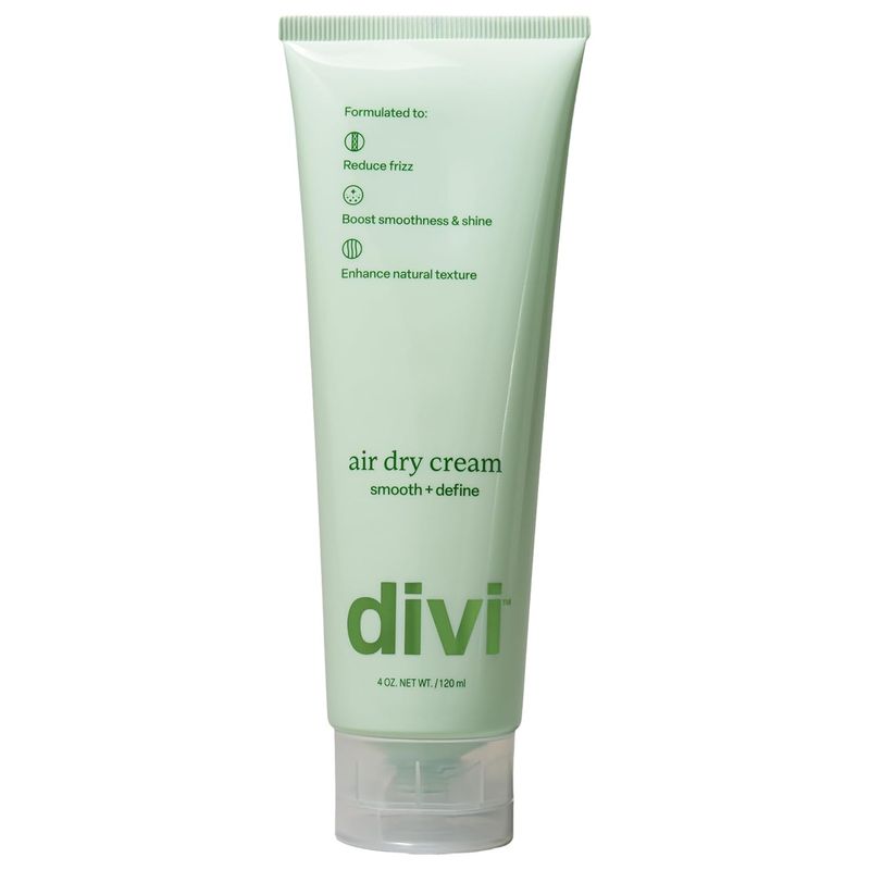 Neue Divi Air Dry Stylingcreme für natürliche Haarstruktur, glättet Frizz und definiert Locken_voghion.com