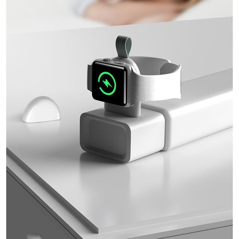 1PC Smart watch wireless charger suitable for iwatch wireless charging magnetic force_voghion.com