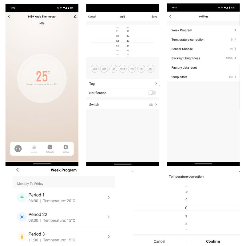 TUYA WiFi Smart Knob Thermostat or Heating Room Programmabeating Water Gas Boiler for Alexa Google Home_voghion.com