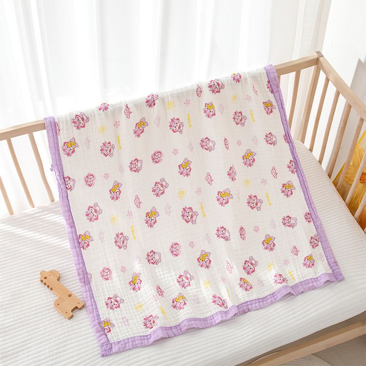 Baby Quilt Cotton Six-Layer Gauze Bath Towel Newborn Aa Class Single Bag Towel Blanket for Newborn Baby_voghion.com