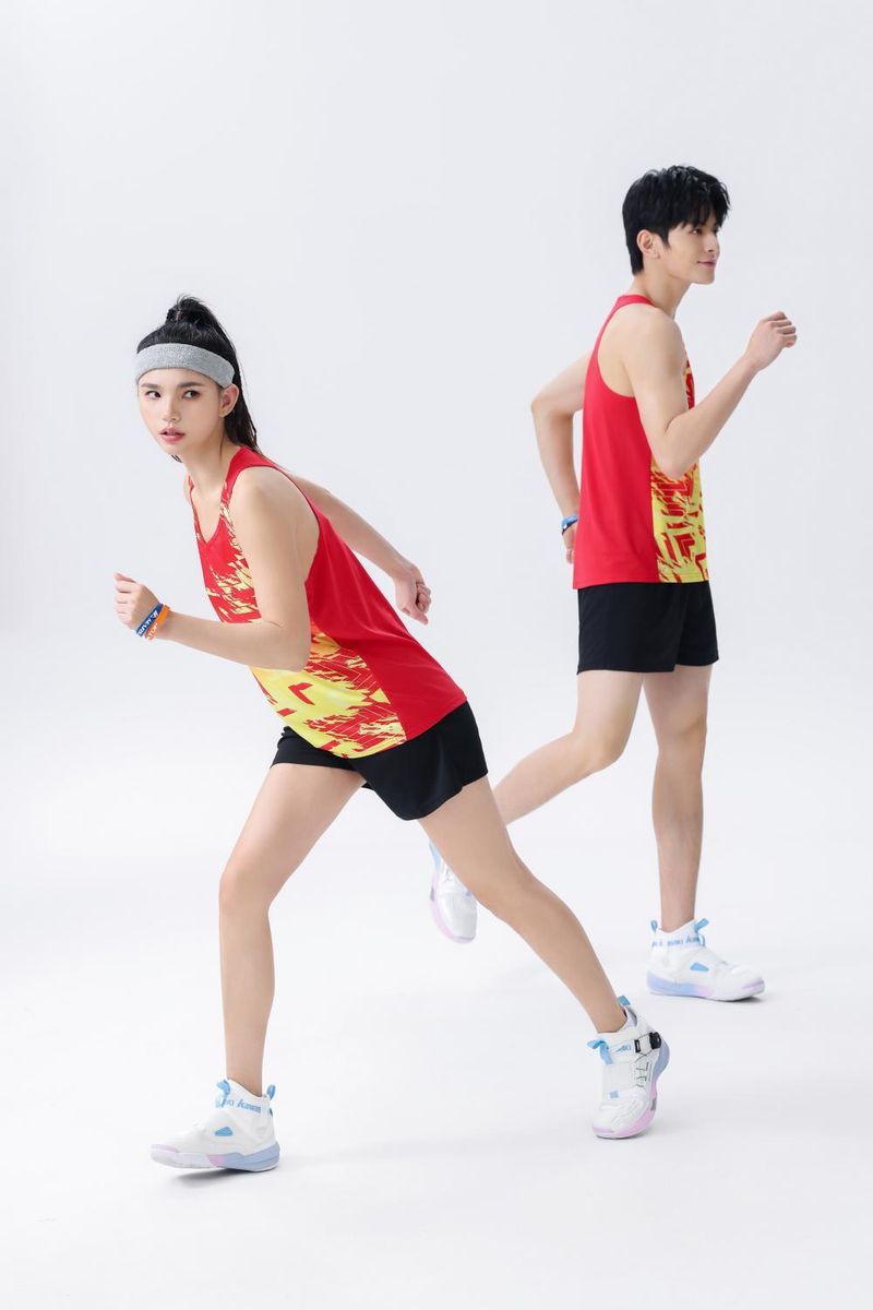 Training Suit Set Men, Short Sprint Marathon Quick-Dry Vest, Competition Sports Exam Track And Field Running Clothes For_voghion.com