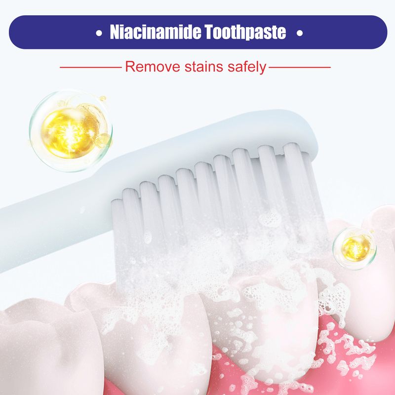 EELHOE Niacinamide Erfrischende Atemreinigung Oral Zahnfleischschutz und Zahnaufhellung Zahnpasta_voghion.com
