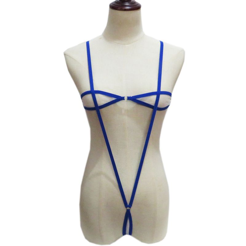 Costume de baie mini pentru femei, costume de baie sexy, transparente, cu trei puncte, tip bikini, model plasă_voghion.com