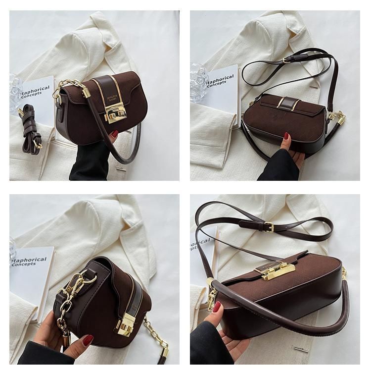 Borsa da donna di fascia alta Borsa a tracolla sotto le ascelle con tracolla a tracolla autunno inverno alla moda e piccola_voghion.com