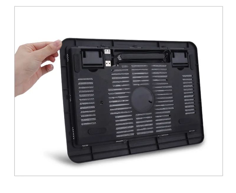 Universal Laptop Radiator Fan Cooler Stand Notebook Support Usb Port Air Extracting Cooling Holder Accessories_voghion.com