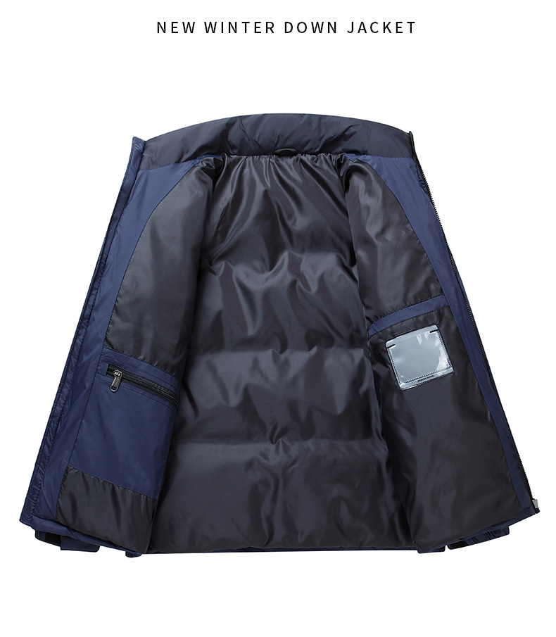 Herrenbekleidung Winter-Daunenjacke für Herren 2024 Neue Modemarke Weiße Entendaunen Kurze Daunenjacke für Herren Lässiges und schönes Aussehen_voghion.com