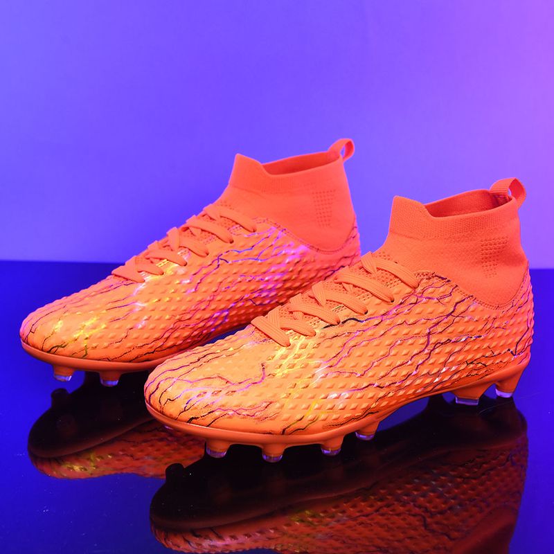 Jauni vīriešu futbola apavi, futbola zābaki, zēni, meitenes, studenti, treniņi, neslīdošas kniedes, pretslīdes, nodilumizturīgi, ērti_voghion.com