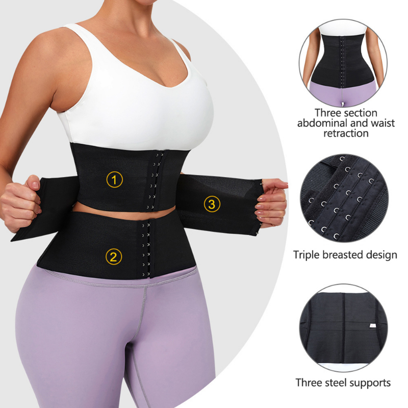Bandage Wrap Taille für Frauen Taille Trainer Body Shaper Bauch Schlankheitsgürtel Einstellbar Postpartale Reduzierung S_voghion.com