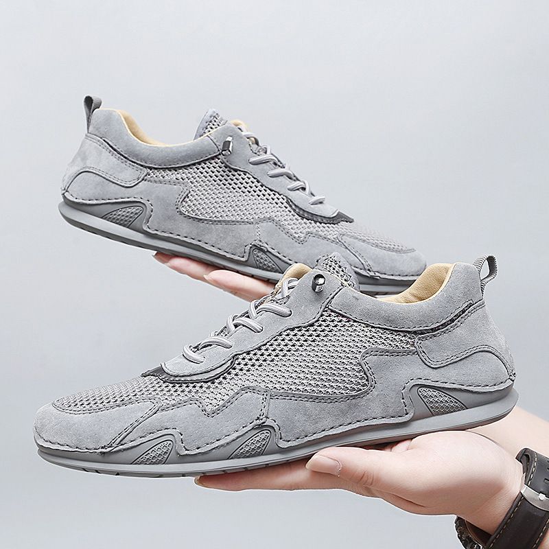 Große Größe Neue Neue Atmungsaktive Mesh Casual Schuhe männer Sommer Hohl Vielseitig Loafers_voghion.com