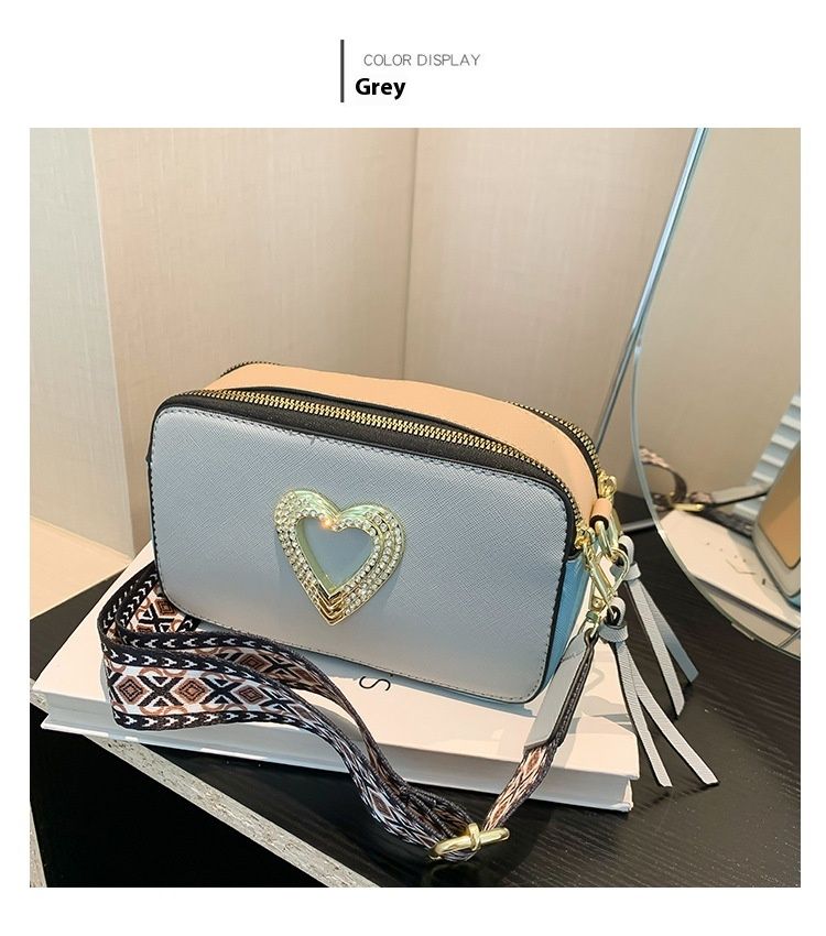 Celular para crossbody, bolsa pequena quadrada feminina de nicho francês de alta qualidade para o verão de 2024, bolsa para câmera de um ombro_voghion.com