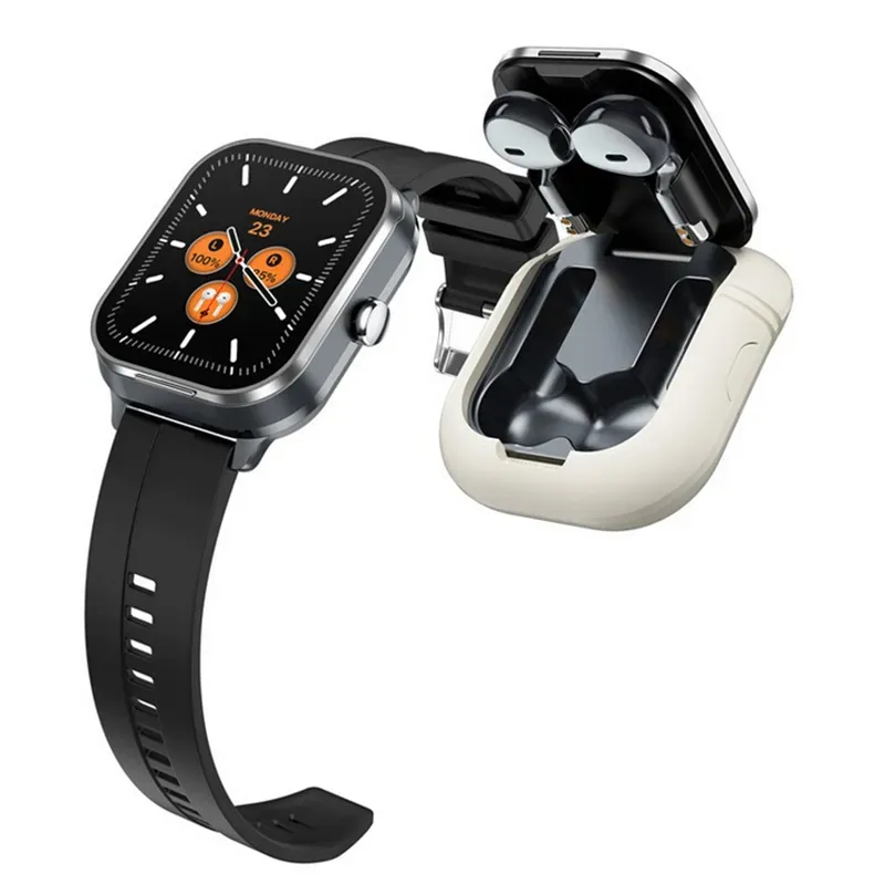 NEUE Smartwatch TWS 2-in-1 Kabellose Bluetooth 5.3 Kopfhörer Sport-Smartwatch mit NFC für Damen und Herren_voghion.com