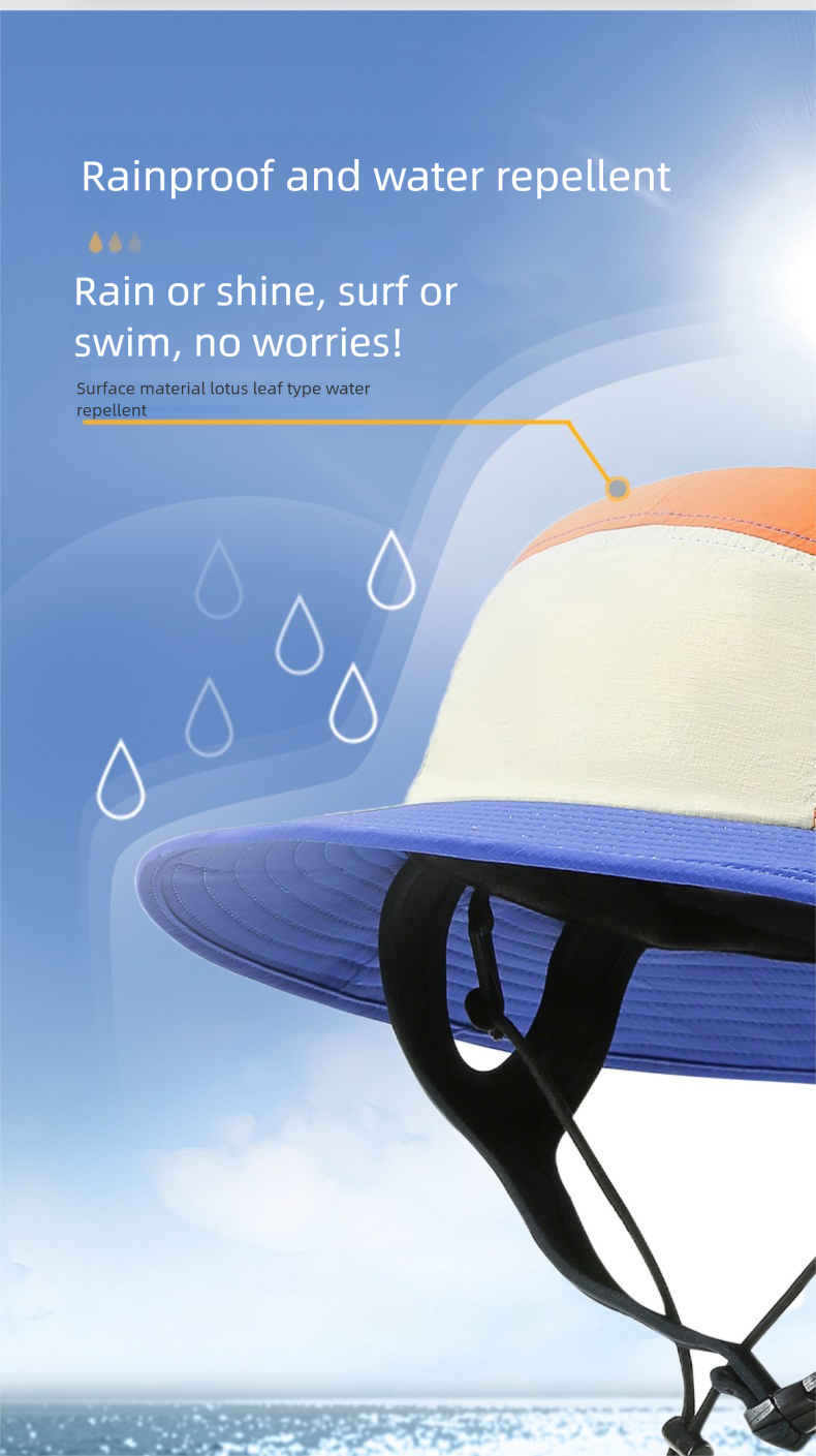 Cappello da pescatore coreano Sanya, estivo, da uomo, colorato, resistente all'acqua, per la spiaggia, da donna_voghion.com