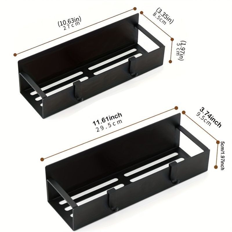 Frigorifero Rack di stoccaggio magnetico 1 pz Frigorifero 10,63 pollici Cucina Bottiglia laterale Rack Forno a microonde Condimento appeso_voghion.com