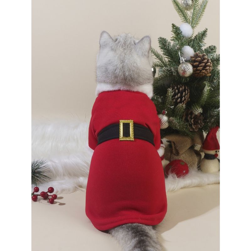 Neu Weihnachten Haustier Katze Und Hund Haustier Kleidung Herbst Und Winter_voghion.com