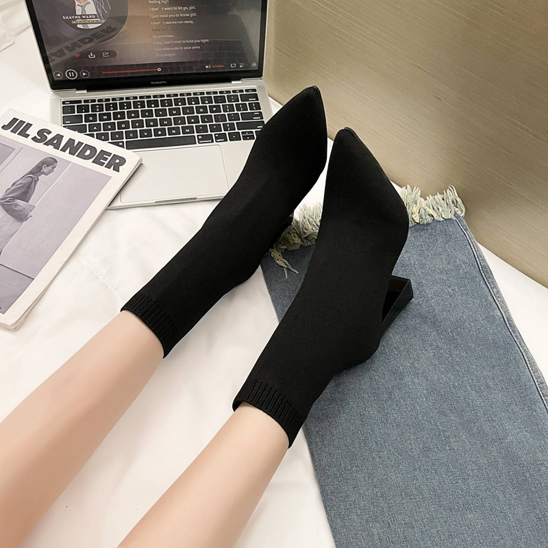 Französische Stiefeletten mit hohem Absatz für Damen: 25 neue Modelle für Frühling und Herbst_voghion.com