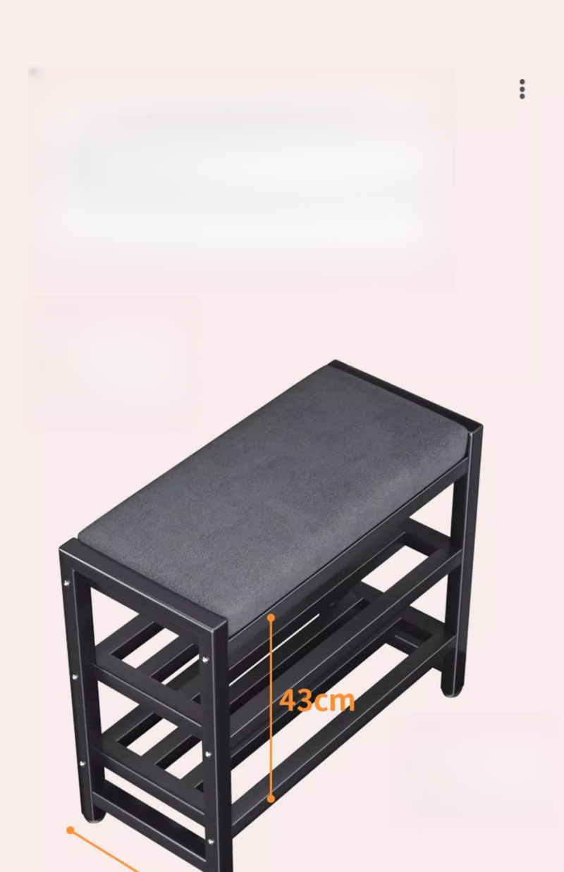 Rack Multi-layer Home Entrance 2025 New Model Simple Entryway Small Bench Indoor Shoe Cabinet For Rental Houses_voghion.com