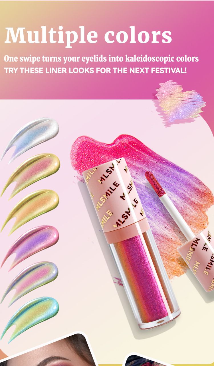 Chamäleon Pearl Shimmer Highlighter Liquid Iridescent Brightening Stage Makeup Lidschatten_voghion.com