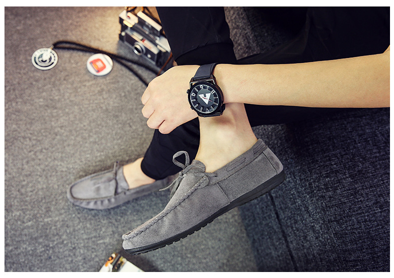 New frosted breathable loafers for casual men_voghion.com
