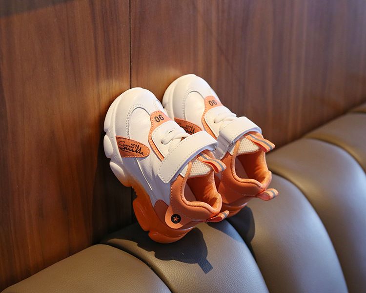 Nei wäiss Schong fir Jongen a Meedercher Puppelchersschong mat mëller Sohle fir Klengkanner_voghion.com