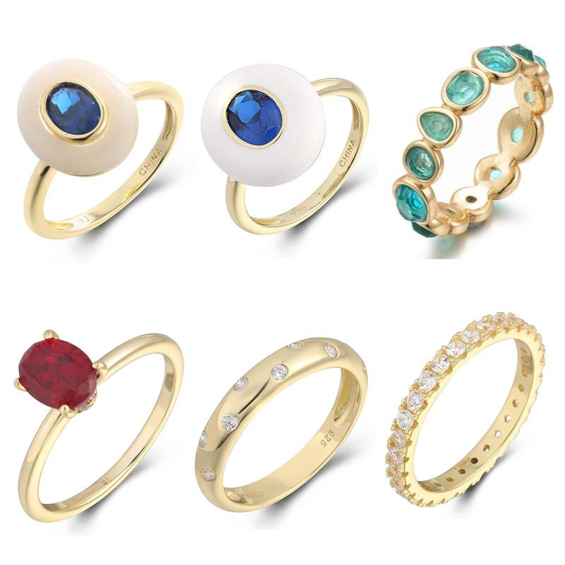 Roségold natürlicher Taubenblut-Rubin, vierklauiger Kronenring, Diamant, schlicht, bequem, kleiner Prinzessinnenring, weiblich_voghion.com