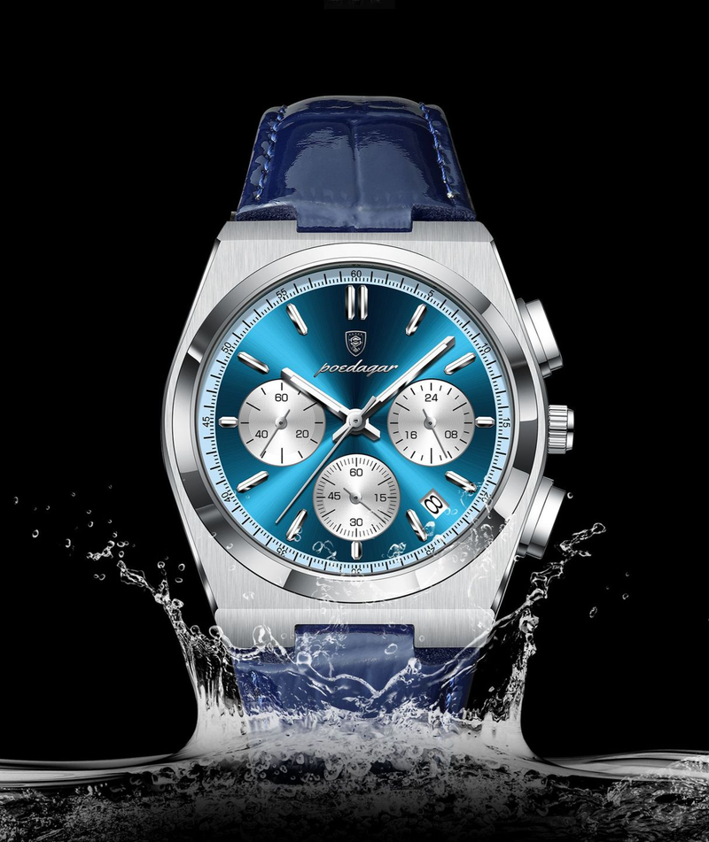 Multifunctional Men's Watch Belt Ultra-thin Quartz Watch_voghion.com