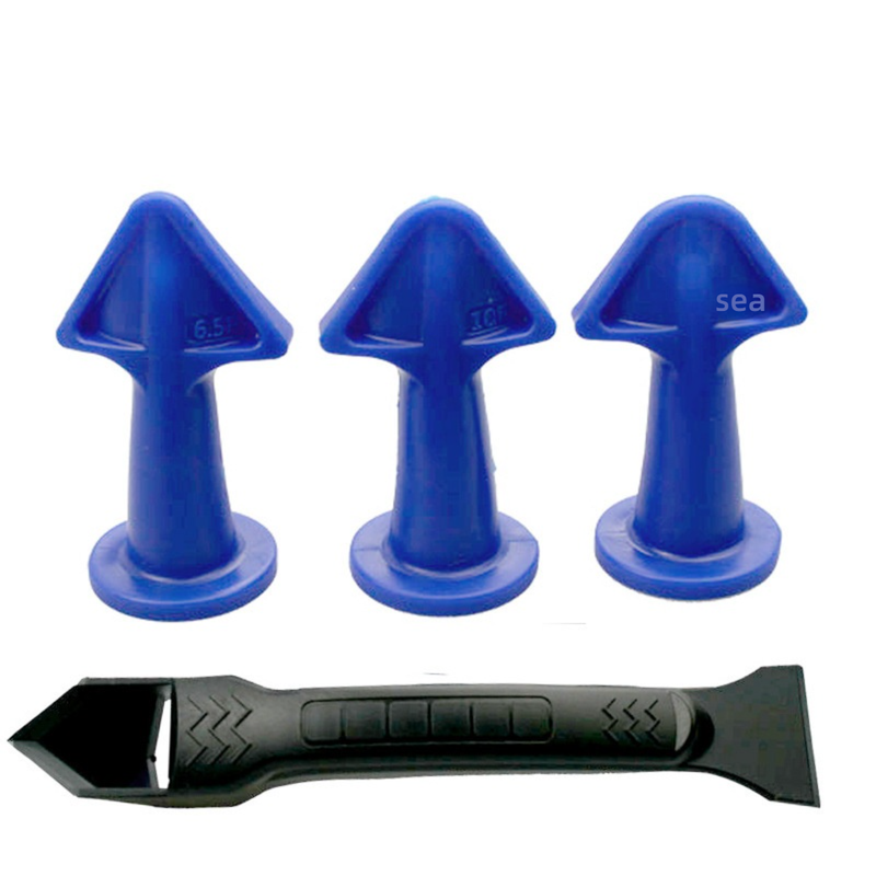 Professional Multi-Purpose Scraper Kit For Caulk Removal, Edge Trimming & Surface Cleaning – Includes Blade & Rubber Nozzles_voghion.com