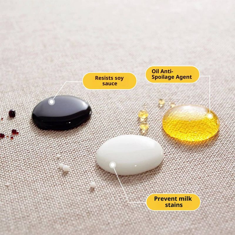 Tovaglia in lino e cotone di alta qualità: copritavolo rotondo impermeabile, resistente al calore e antimacchia per uso domestico e commerciale, stile moderno e minimalista._voghion.com