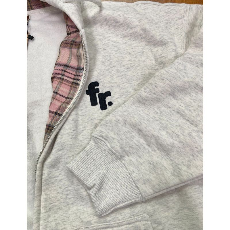 Women's Plaid Hooded Zip-up Sweatshirt - Trendy Oversized Pullover With Matching Couple Style, Lightweight & Stylish For All Seasons_voghion.com