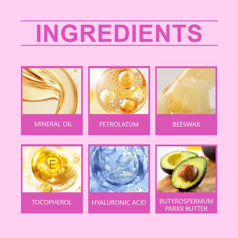 EELHOE Moisturizing Lip Mask, Cleansing Keratin Moisturizing Dry Lip Care Hydrating Moisturizing Lip Mask Lip Balm_voghion.com