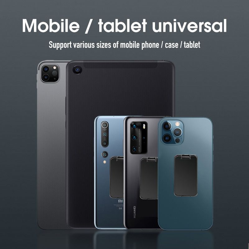 Foldable Mobile Phone Holder Ring Buckle Retractable Desktop CellPhone Stand Car Magnetic Bracket Office Accessories_voghion.com