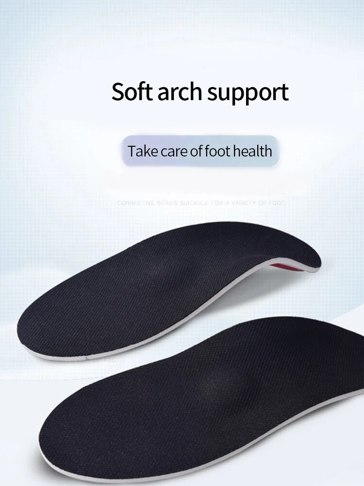 Premium Orthotic High Insoles Gel Pad 3D Arch Support Flat Feet For Women Men Orthopedic Foot Pain Damping Cushion_voghion.com