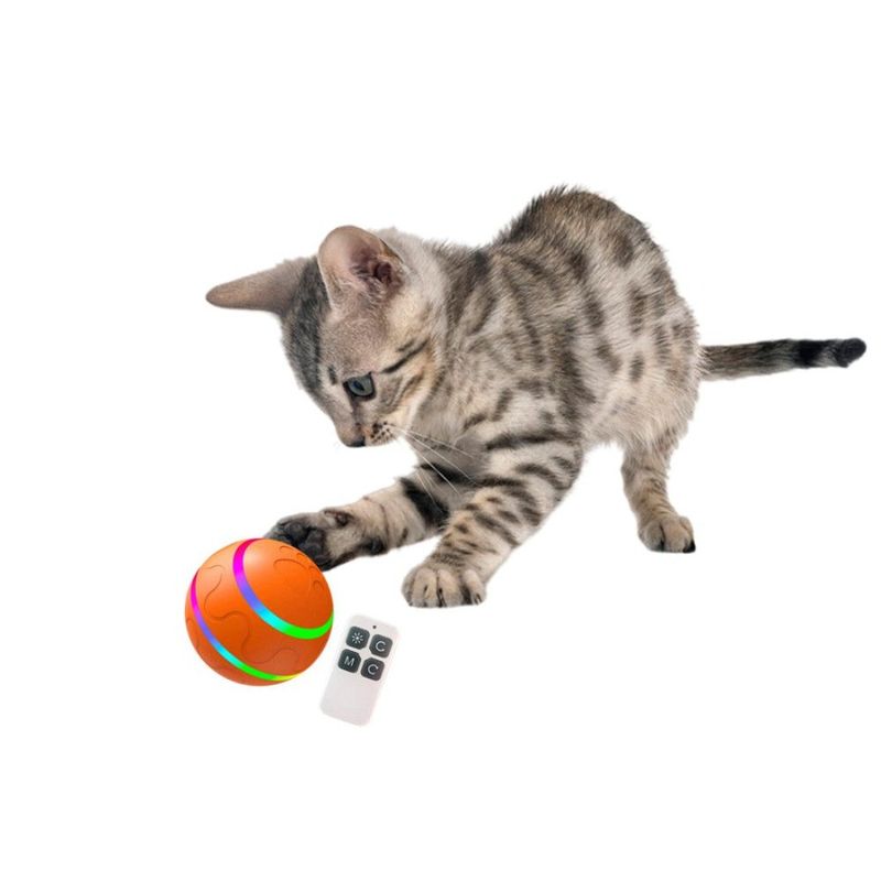 Toy Electric Balls Light With Toy; Pet USB LED Dog Rechargeable Dog Toy Chew Interactive Ball;_voghion.com