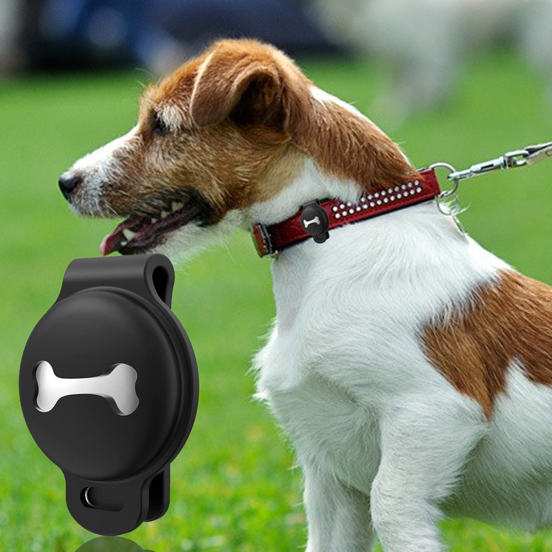 Guangying Protective Cover Anti-Scratch Bone Shape High Elasticity GPS Tracker Smart Locator Cover For AirTags_voghion.com