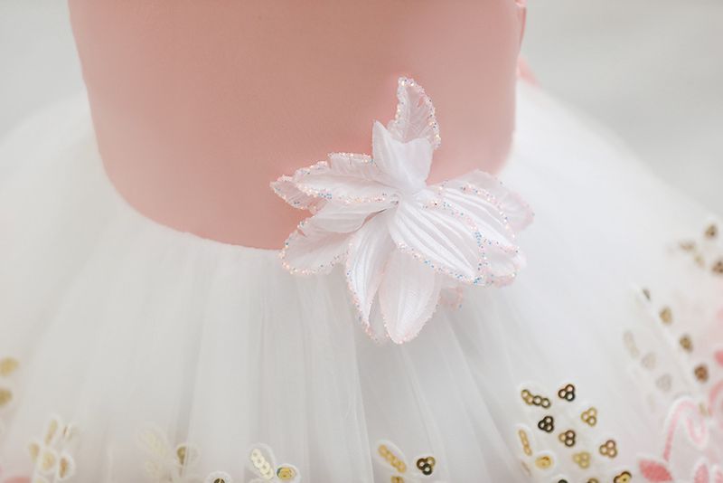 Kinderkleidung Blumenmädchen Kleinkinderkleid Babymädchenkleid Festivalfeier Mädchenkleid Rock_voghion.com