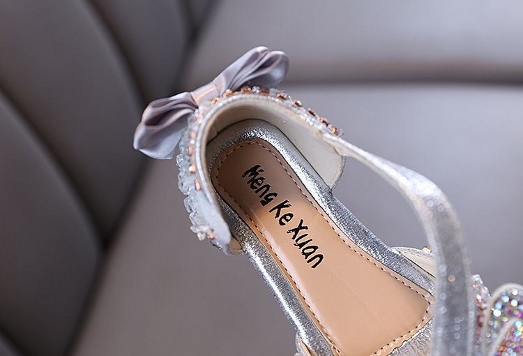 Neu Dame Baby Mädchen Mädchen Prinzessin Diamant Einzelnen Schuh Schuhe Dance_voghion.com