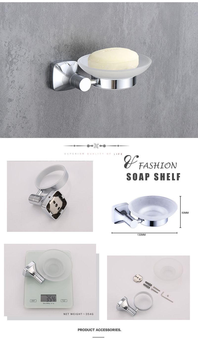 Chrome bathroom towel rack towel bar single rod bathroom storage rack hanging rack bathroom light luxury style towel rack_voghion.com
