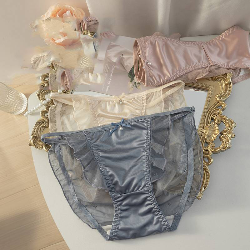 4 stks/set Vrouwen Katoen Braziliaanse Slipje M-XL Laagbouw Effen Kleur Ondergoed Dames Comfortabele Onderbroek Meisjes Panty Intimates_voghion.com