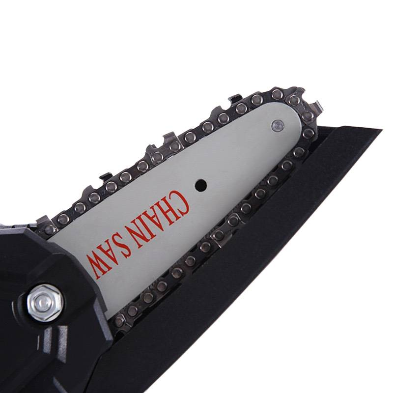 4-Inch 12V Cordless Mini Chainsaw – Lightweight Lithium-Powered Handheld Saw For Pruning, Wood Cutting & DIY Projects_voghion.com