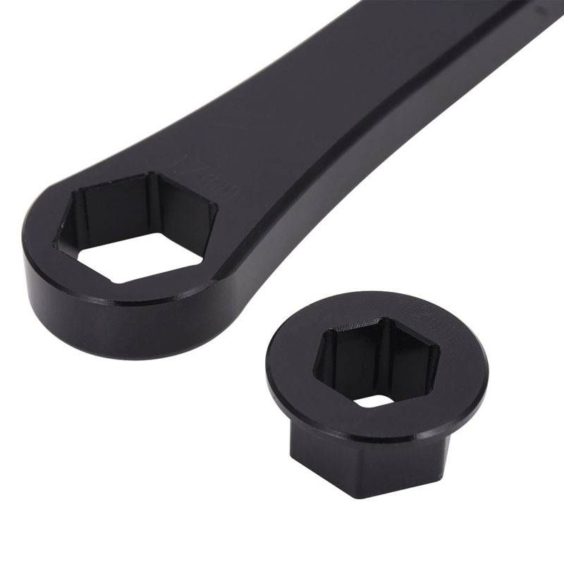 Kit profesional de herramientas de mantenimiento y desmontaje de motocicletas de aluminio CNC para motos todoterreno: modelo J-20, duradero y ligero (herramienta de desmontaje QF)_voghion.com