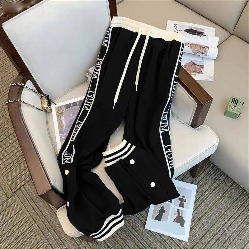 Dameskledingstation Casual Mode Damespak Nieuw Grote Maat Losse Buitenlandse Stijl Trui Kleine Stijl Sport Tweedelig Pak_voghion.com
