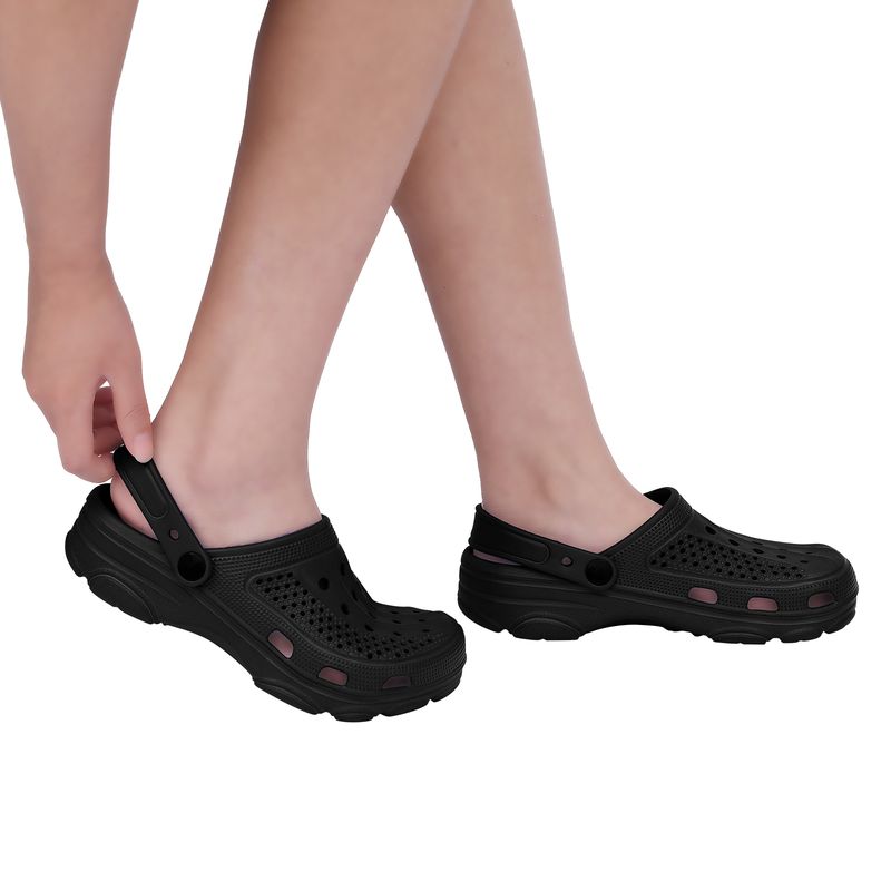 Bebealy Men Hole Clogs Slippers Men Garden Shoes For Men Arch Support Slides Summer Fashion Beach Slippers Non-slip EVA Slippers_voghion.com