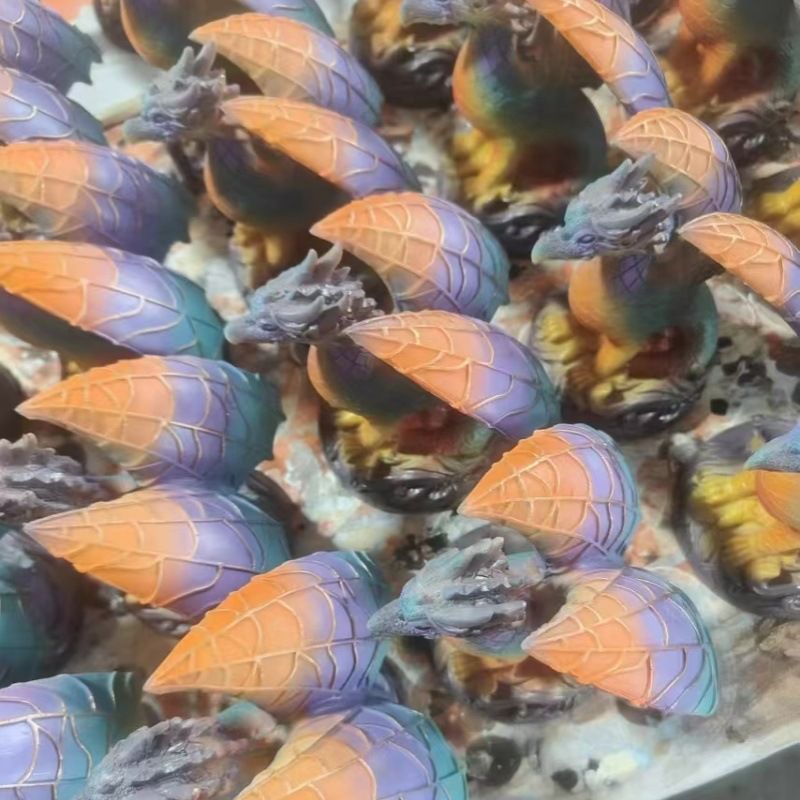 Nouvelle lampe torche LED Magic Fantastic Beasts en forme de tête de taureau, statue en résine, interrupteur USB créatif, ornement lumineux_voghion.com