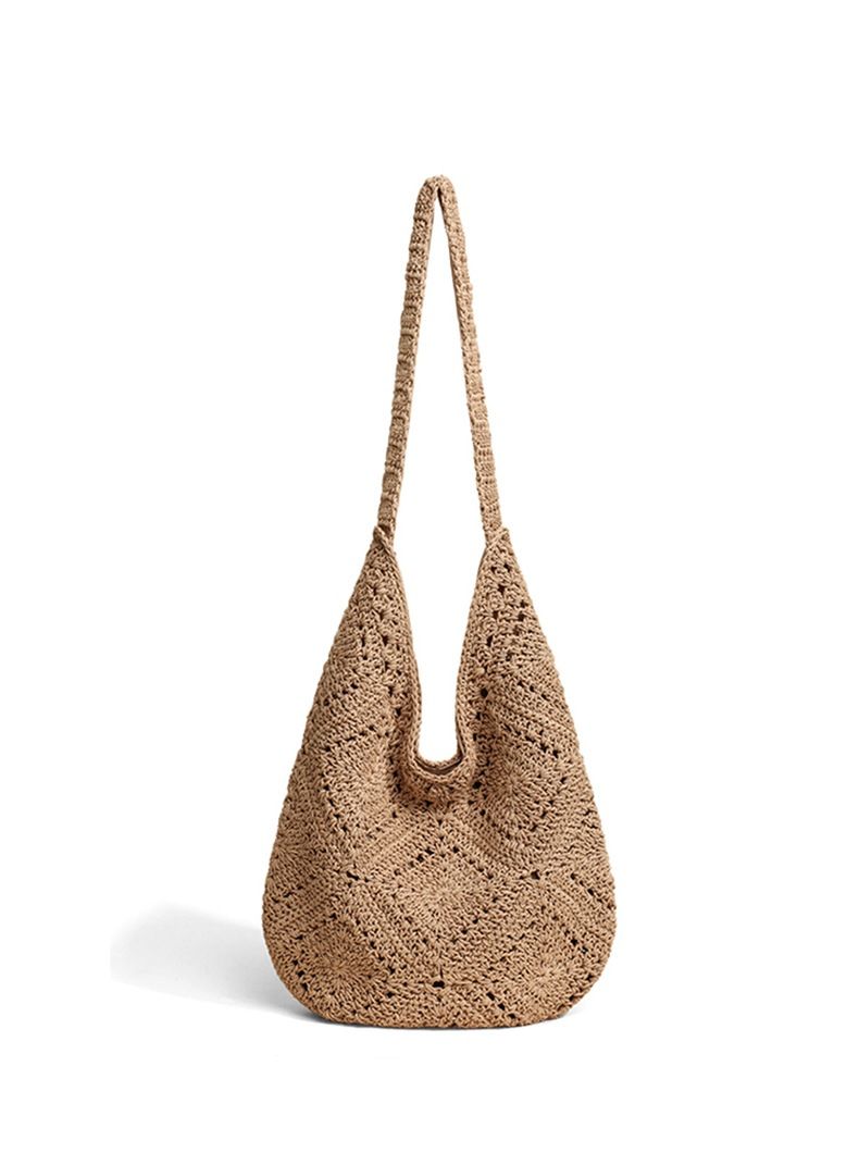 2025 Sommer im neuen Stil Handheld Unterarm Freizeit Weben große Kapazität Tasche_voghion.com