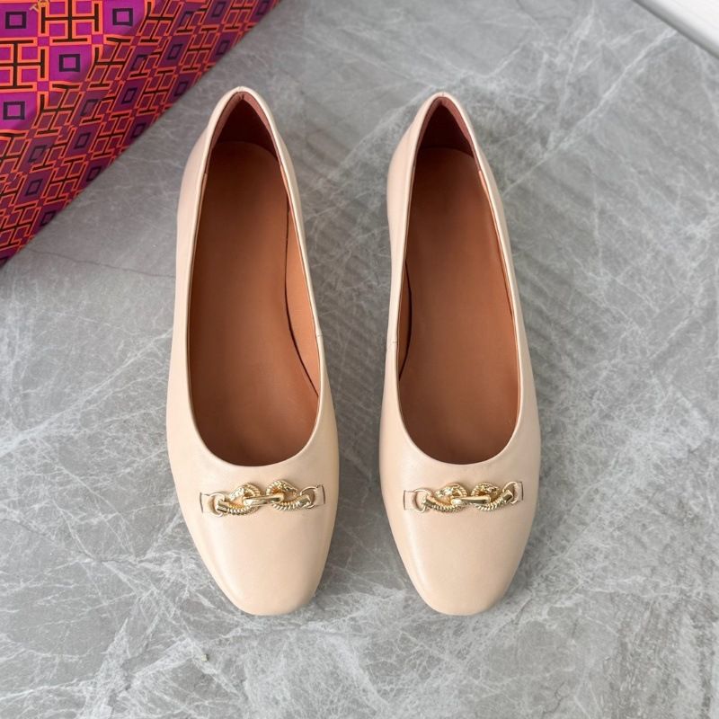 2025 neue Stil Elegante frauen Flachen Mund Runde Zehe Slip-Auf Echtem Einzelnen OL Arbeit Schwarz Leder Schuhe_voghion.com