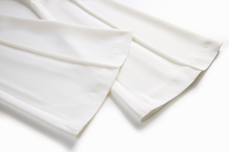 Giacca da abito di media lunghezza, resistente e di alta qualità, da donna, pantaloni a gamba larga, pantaloni alla moda, strass, abito INS caldo in due pezzi_voghion.com