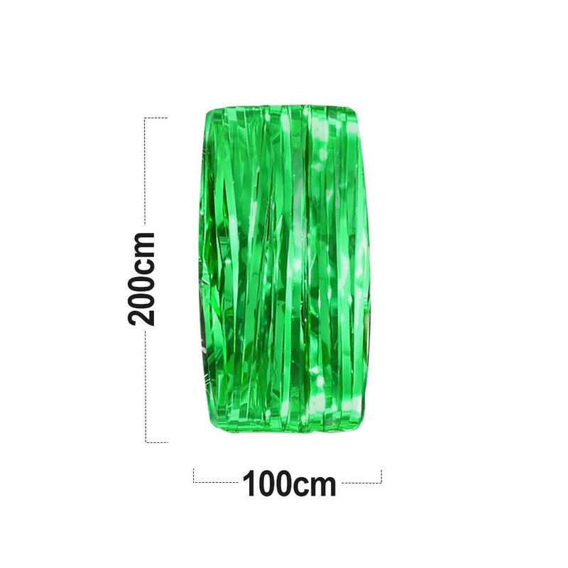 12 Pack Gold Foil Tassel Backdrop Curtains, Tinsel Streamers Birthday Party Decoration, Graduation Tassel Backdrop, Baby Shower, Gender Reveal, Disco Party_voghion.com