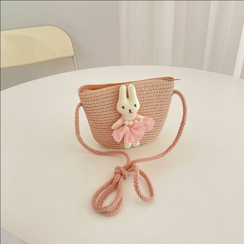 Cappello di paglia per bambini, da principessa, da spiaggia, estivo, sottile, fresco, con protezione solare, per bambine_voghion.com